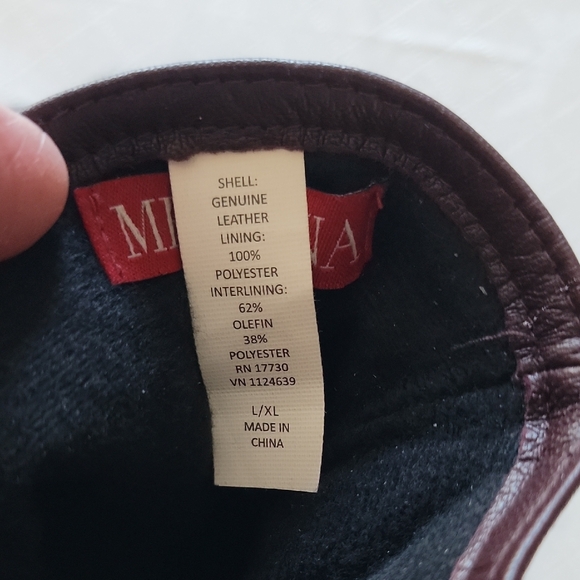 3M Thinsulate Dark Brown Leather Gloves - Picture 6 of 6